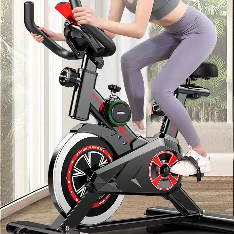 NNEOBA Silent Spinning Bike for Home Fitness-3